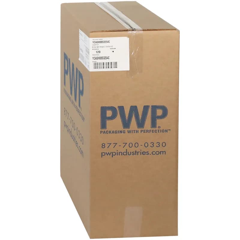 Cupcake Hinged Container With Dome Lid 8.6X8.6X3.22 IN 4 Compartment PET Clear Square 120/Case