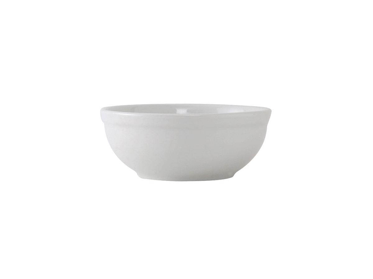 Alaska Nappie Bowl 5.75 IN 17 OZ China Porcelain White Round Fully Vitrified 36/Case