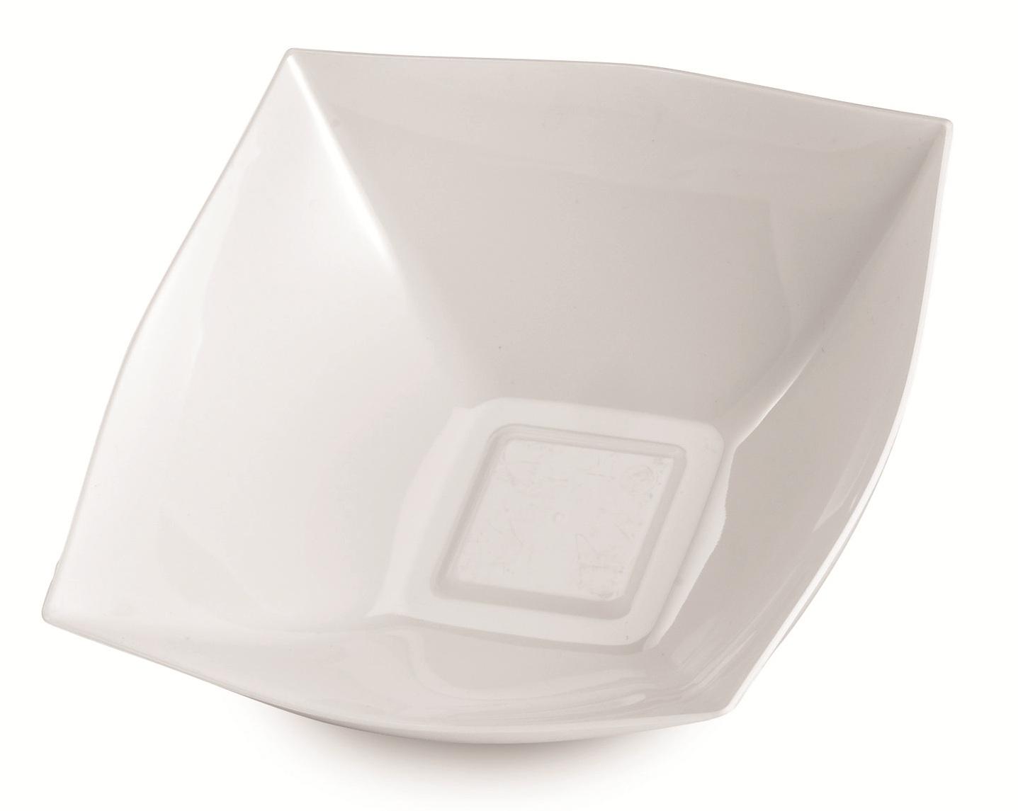 Serving Bowl 8 OZ White Square 48/Case