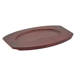 Platter Underliner 11 IN Wood 1/Each
