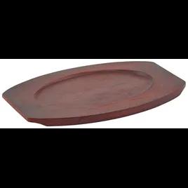 Platter Underliner 13.5X8.75X5.8 IN Wood 1/Each