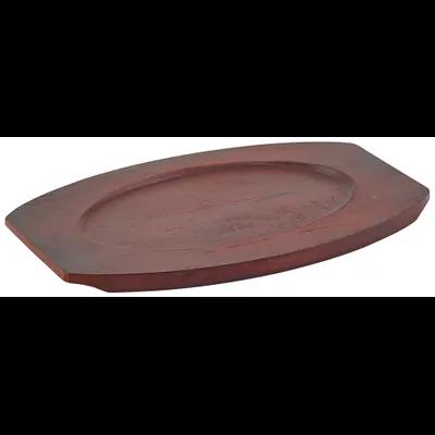 Platter Underliner 13.5X8.75X5.8 IN Wood 1/Each