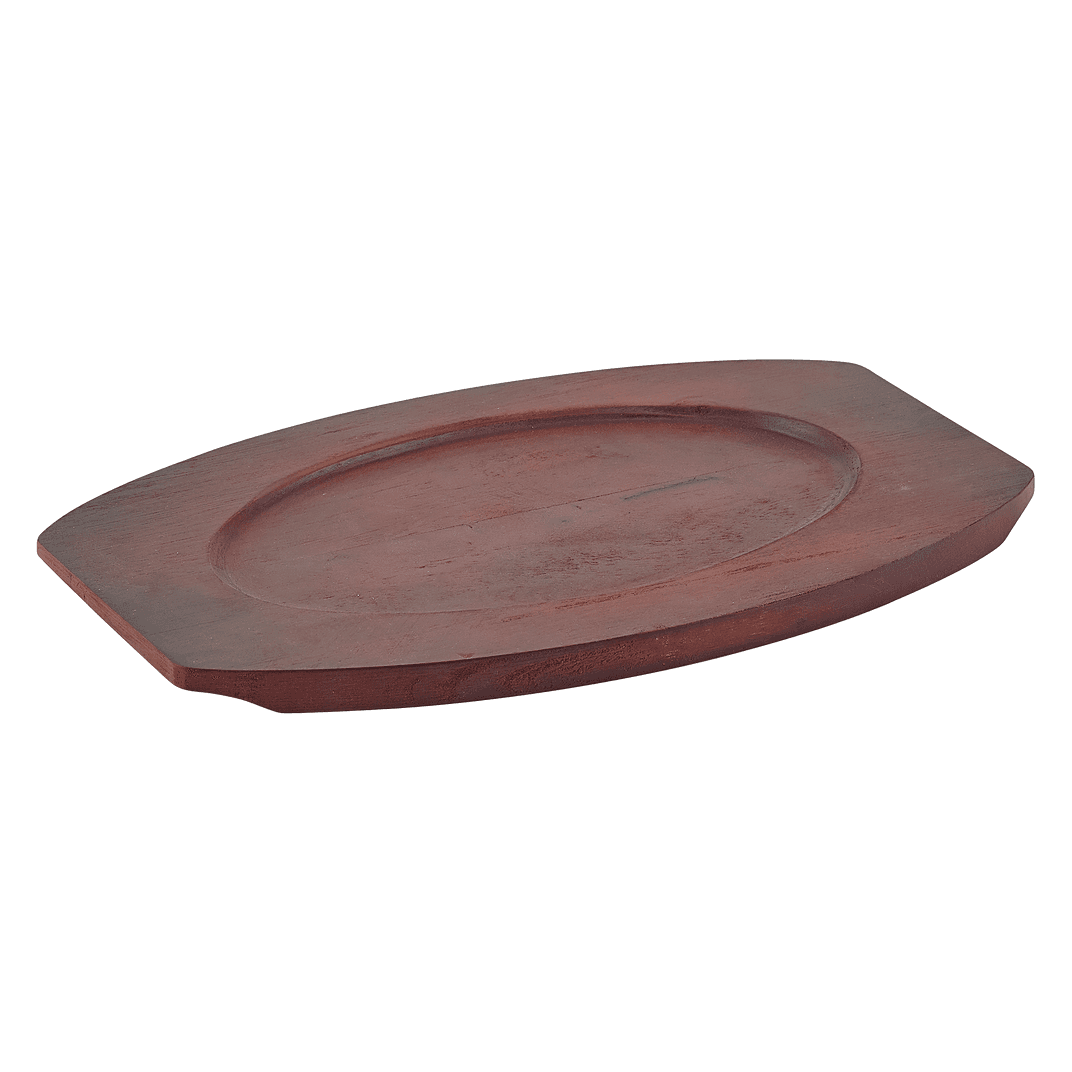 Platter Underliner 13.5X8.75X5.8 IN Wood 1/Each