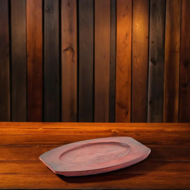 Platter Underliner 13.5X8.75X5.8 IN Wood 1/Each