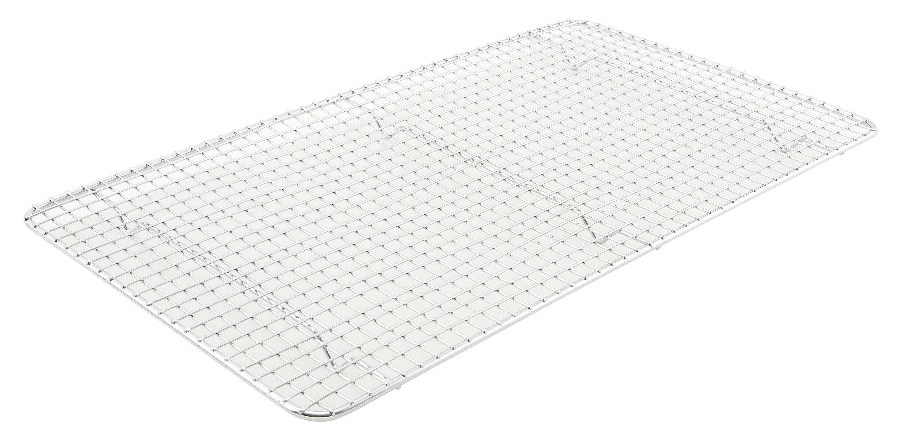Pan Grate Full Size 18.125X10.125X0.5 IN Stainless Steel Chrome Plated Rectangle 1/Each