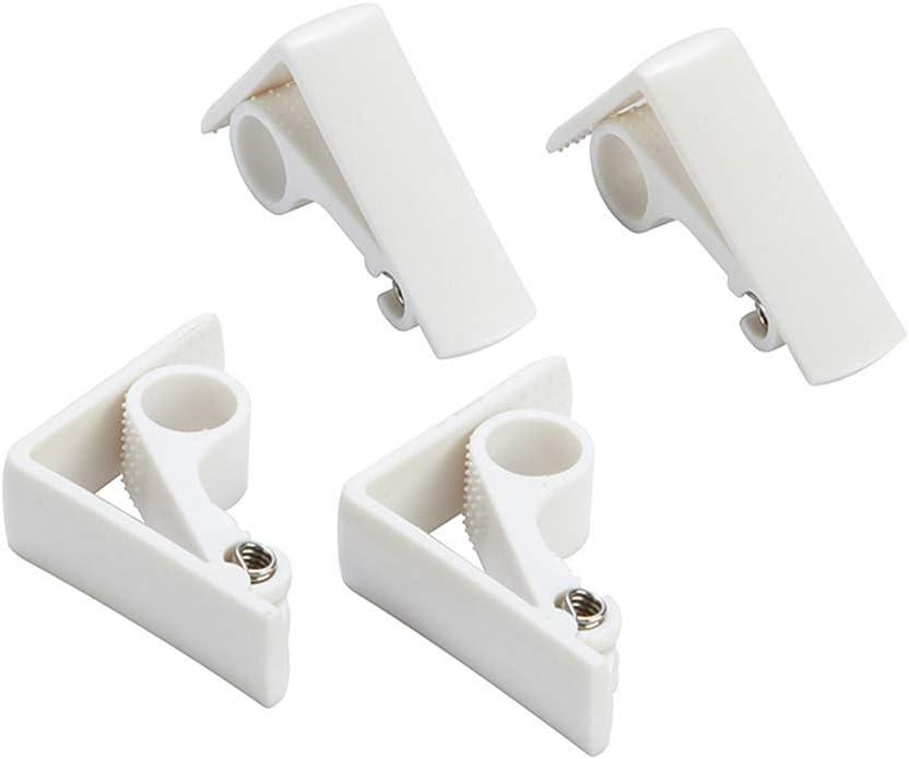 Table Cover Clamps Plastic Spring Loaded Universal 4-Piece Set 4/Pack