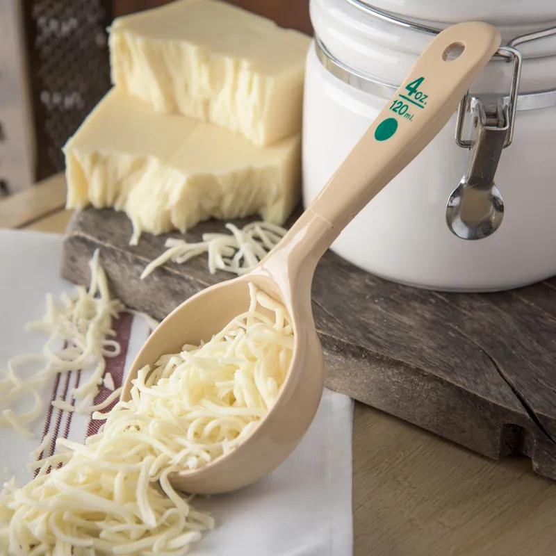 Measure Miser® Portion Server 3.30X8.24 IN 4 OZ PC Beige Short Handle With Hanging Hole 1/Each