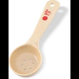 Measure Miser® Portion Server 2.50X6.55 IN 2 OZ PC Beige Perforated Short Handle With Hanging Hole 12/Pack