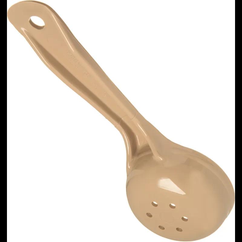 Measure Miser® Portion Server 2.50X6.55 IN 2 OZ PC Beige Perforated Short Handle With Hanging Hole 12/Pack