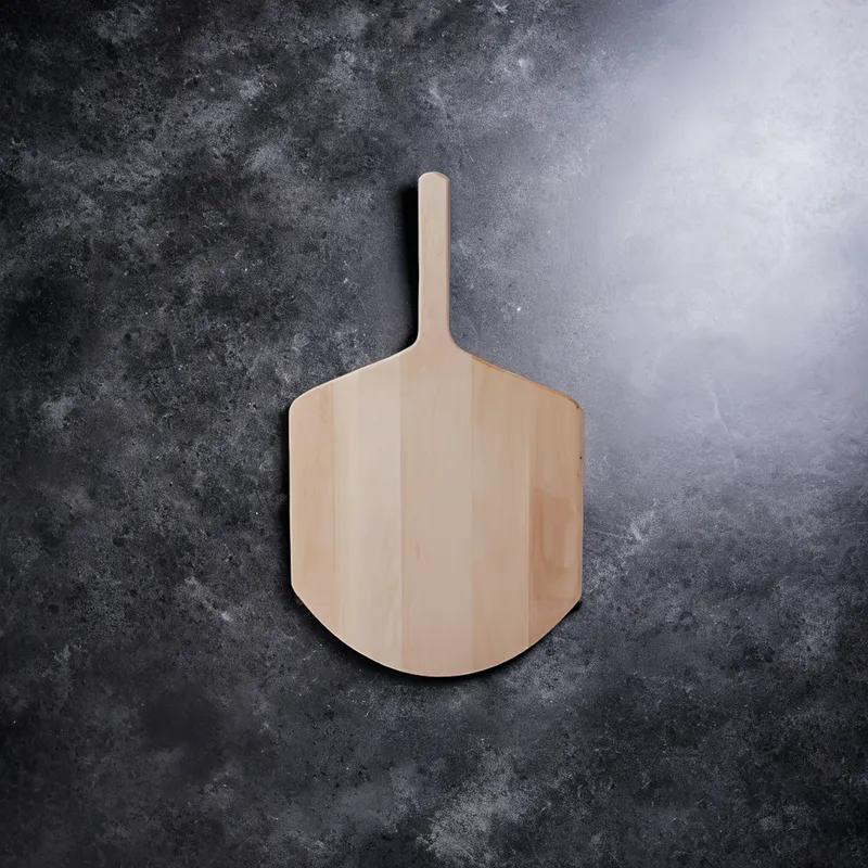 Pizza Peel 12X14 IN Wood Short Handle 1/Each