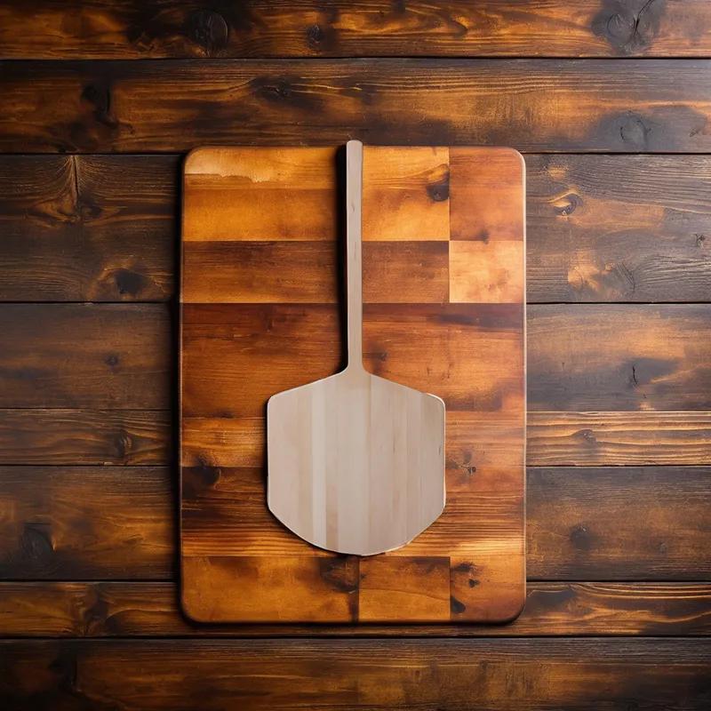 Pizza Peel 16X18 IN Wood Long Handle 1/Each