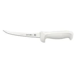 Boning Knife 6 IN Stainless Steel White Flexible Curved 1/Each