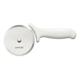 Pizza Cutter 4 IN Stainless Steel White 1/Each