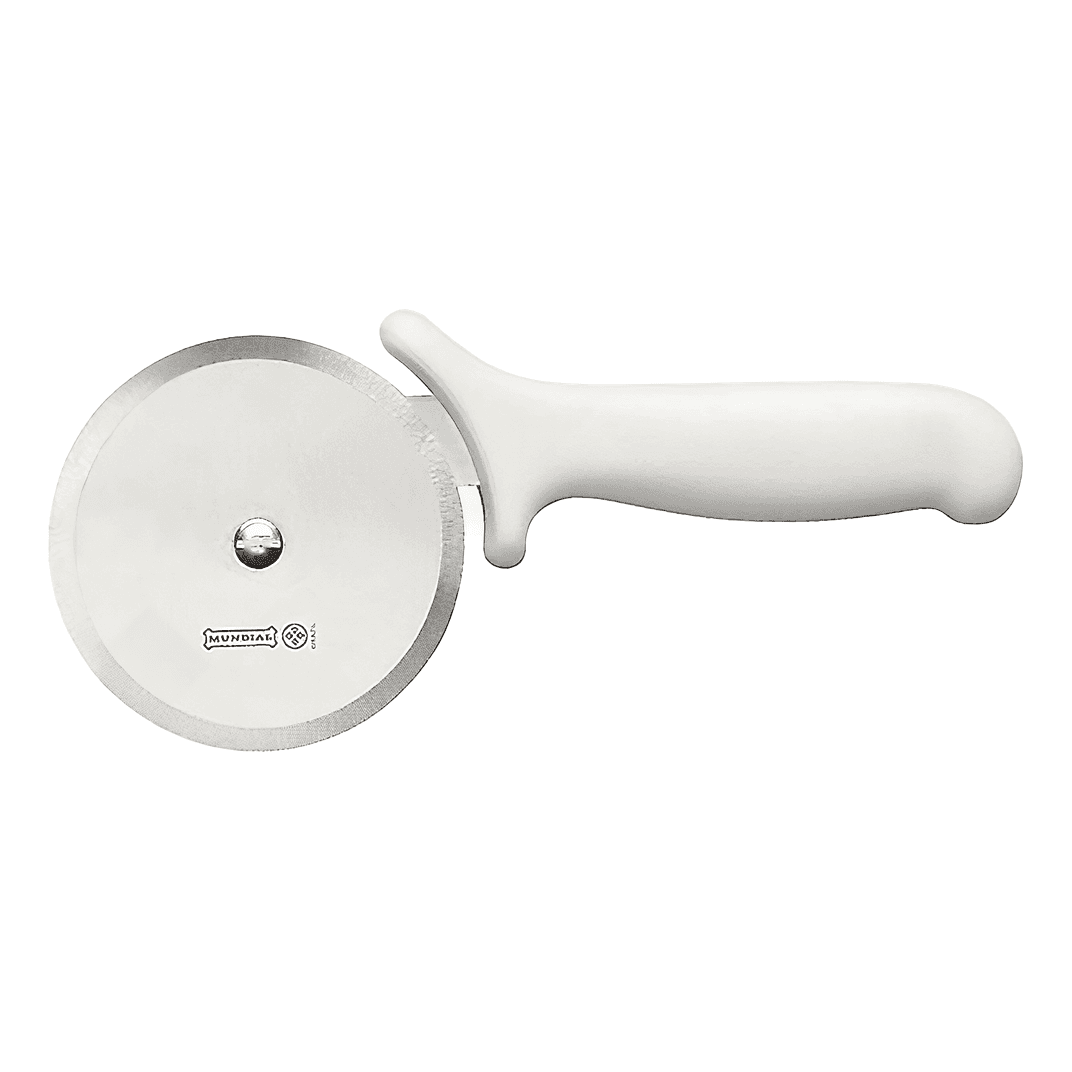 Pizza Cutter 4 IN Stainless Steel White 1/Each