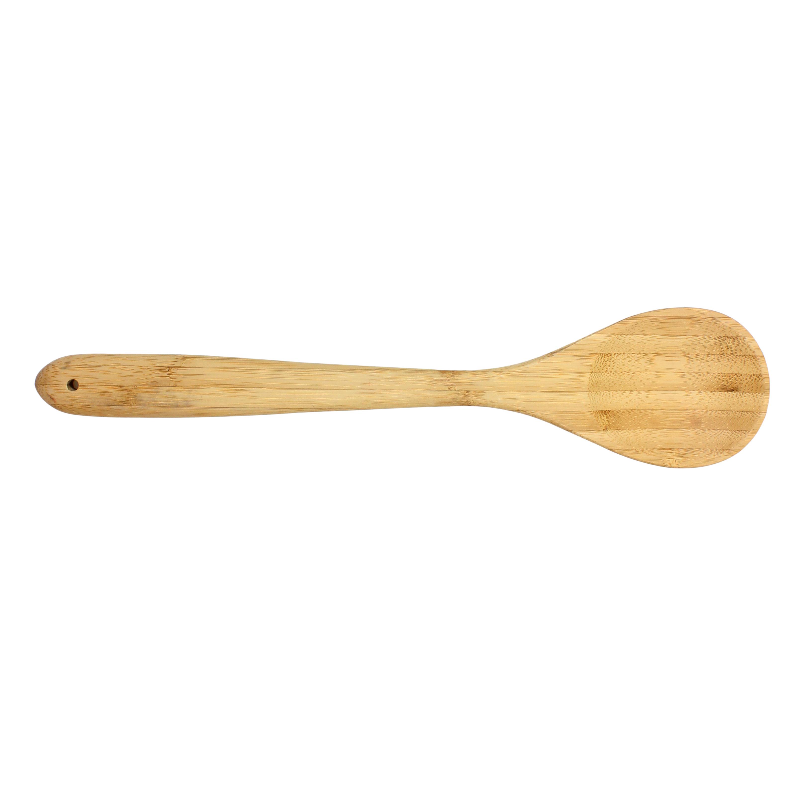 Spoon 14 IN Bamboo Heavy 1/Each