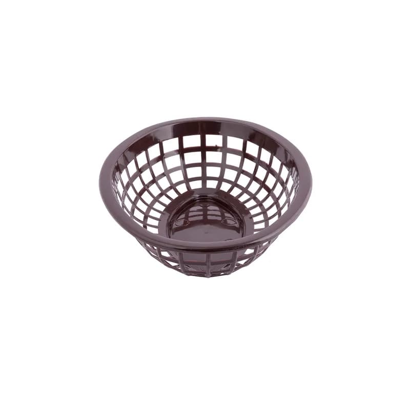 Side Order Basket 7.75 IN HDPE Brown Oval 1/Each