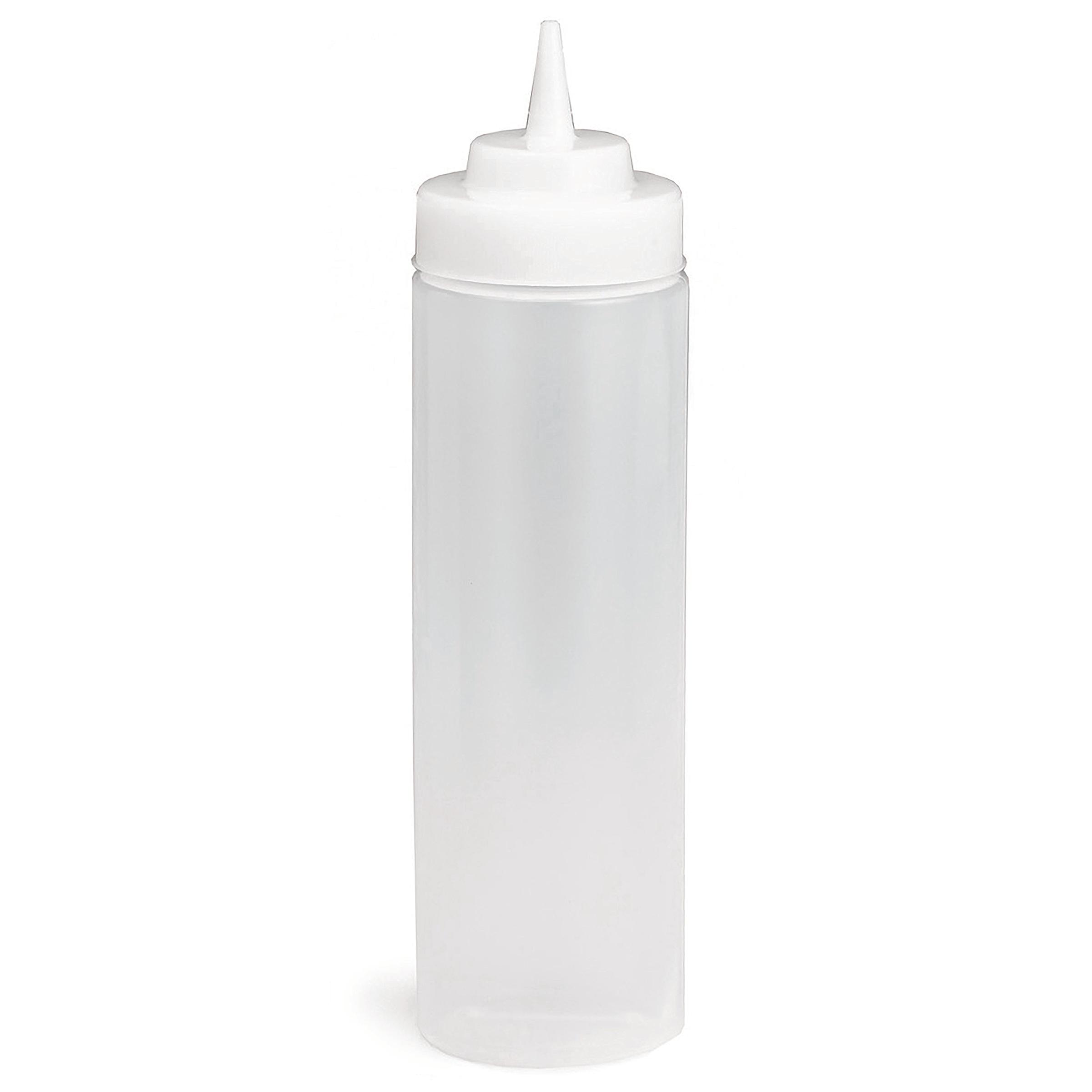 Widemouth™ Bottle 12 OZ 2.3125X8.5 IN LDPE Clear Squeeze Wide Mouth 1/Each