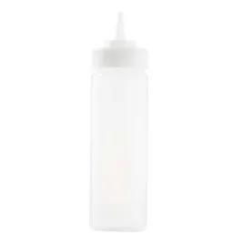 Widemouth™ Bottle 12 OZ 2.3125X8.5 IN PE Clear Squeeze Wide Mouth 1/Each