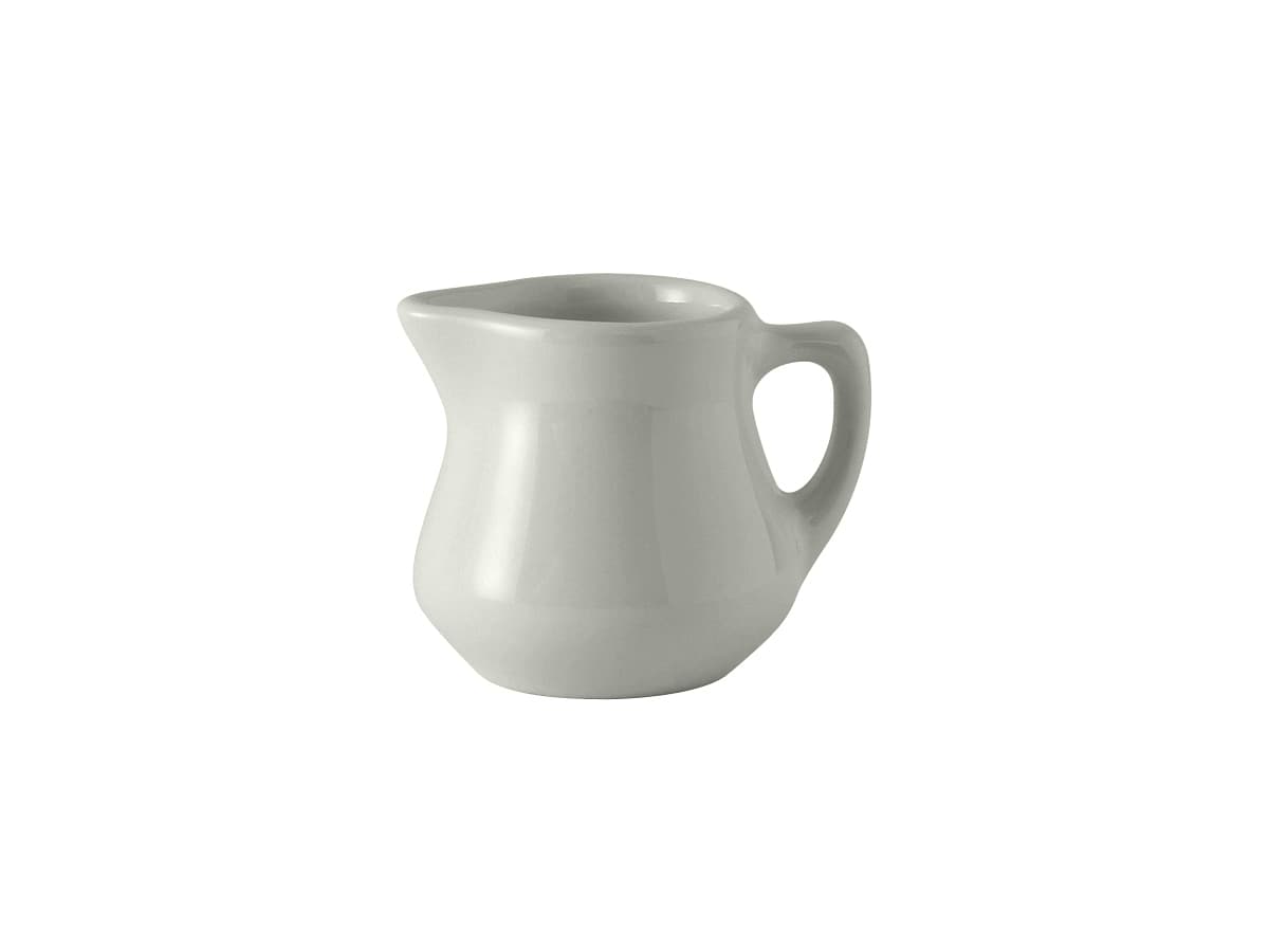 Creamer 3.5 OZ China White Fully Vitrified Oven Safe Dishwasher Safe Microwave Oven Safe 12/Case