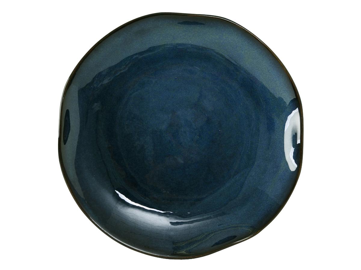 TuxTrendz Artisan Plate 10.25 IN China Night Sky Round Fully Vitrified 12/Case