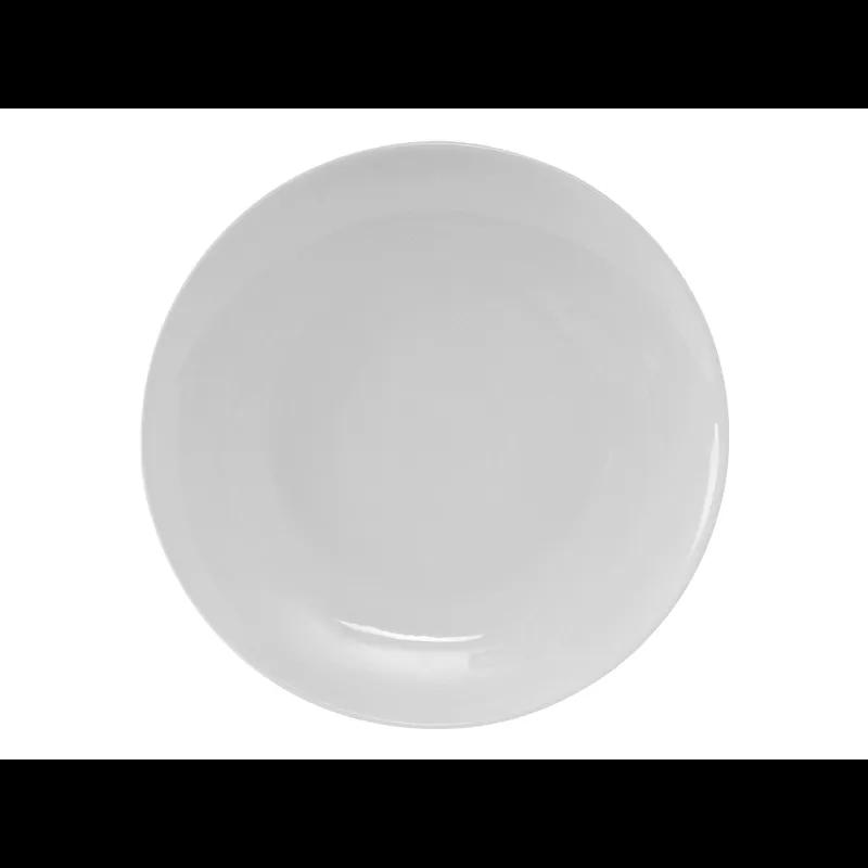 Florence Plate 10.25 IN China Porcelain White Round Coupe Fully Vitrified 12/Case