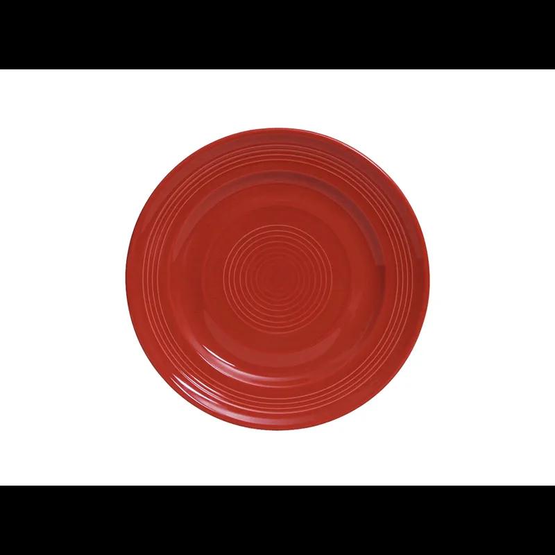 Concentrix Plate 7.5 IN China Cayenne Round Fully Vitrified Oven Safe Dishwasher Safe Microwave Oven Safe 24/Case