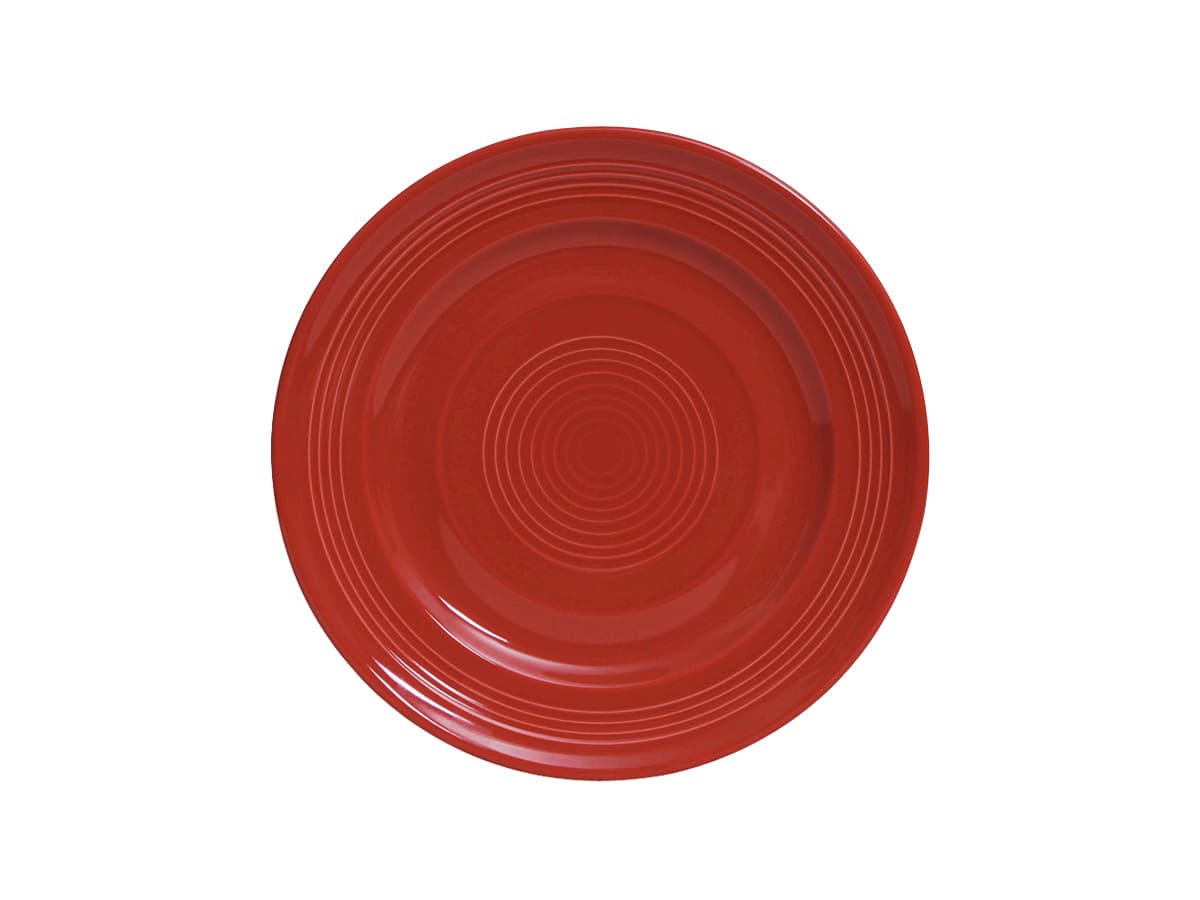Concentrix Plate 7.5 IN China Cayenne Round Fully Vitrified Oven Safe Dishwasher Safe Microwave Oven Safe 24/Case