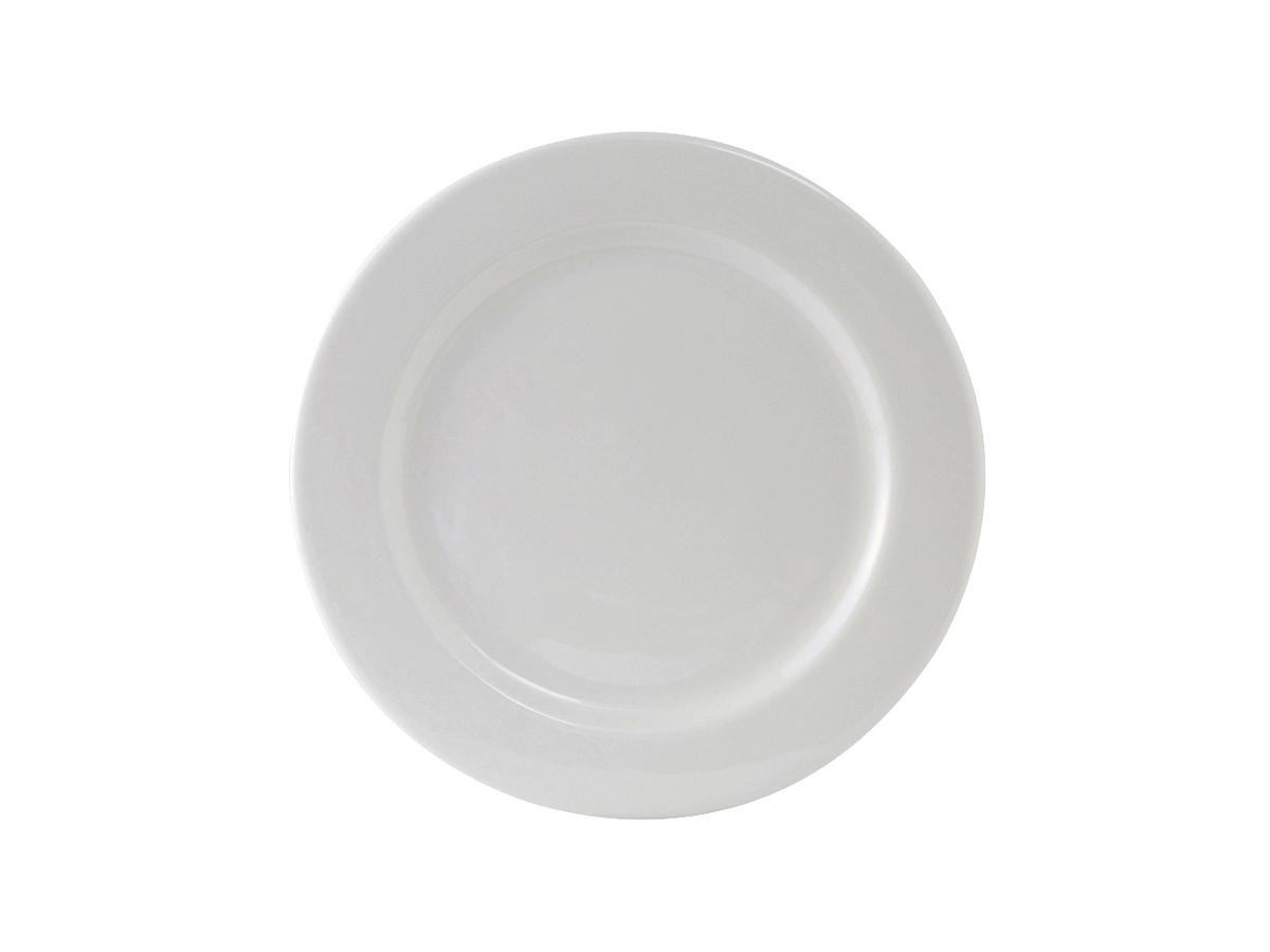 Alaska Plate 7.5 IN China Porcelain White Round Fully Vitrified Oven Safe Dishwasher Safe Microwave Oven Safe 36/Case