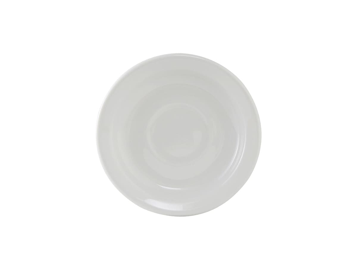 Colorado Saucer 5.875 IN China White Round Narrow Rim Fully Vitrified 36/Case