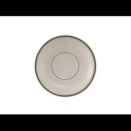 Green Bay Saucer 6 IN China Eggshell Green Round Banded Fully Vitrified 36/Case