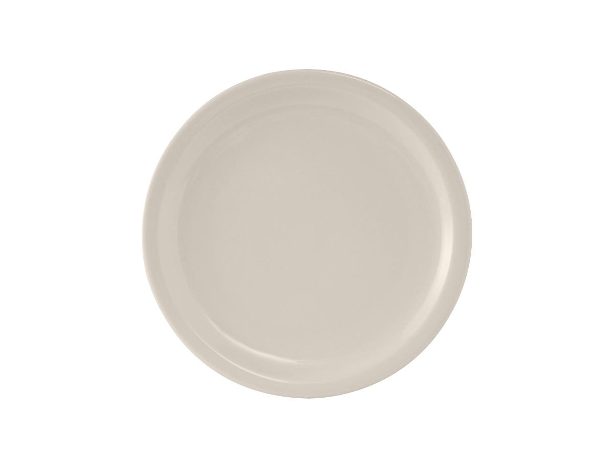 Nevada Plate 7.25 IN China Eggshell Round Narrow Rim Fully Vitrified 36/Case