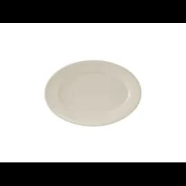 Reno Platter 7X4.625 IN China Eggshell Oval Wide Rim Rolled Edge Fully Vitrified 36/Case