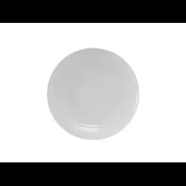 Florence Plate 6.5 IN China Porcelain White Round Coupe Fully Vitrified 36/Case