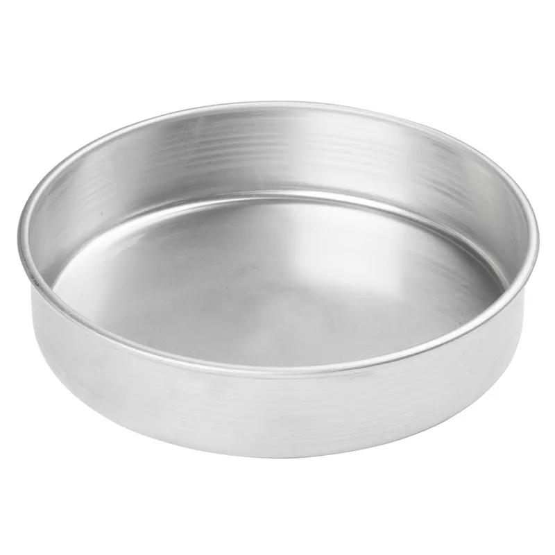 Layer Cake Cake Pan 9.688X2.188 IN Aluminum Round Hand Wash 1/Each