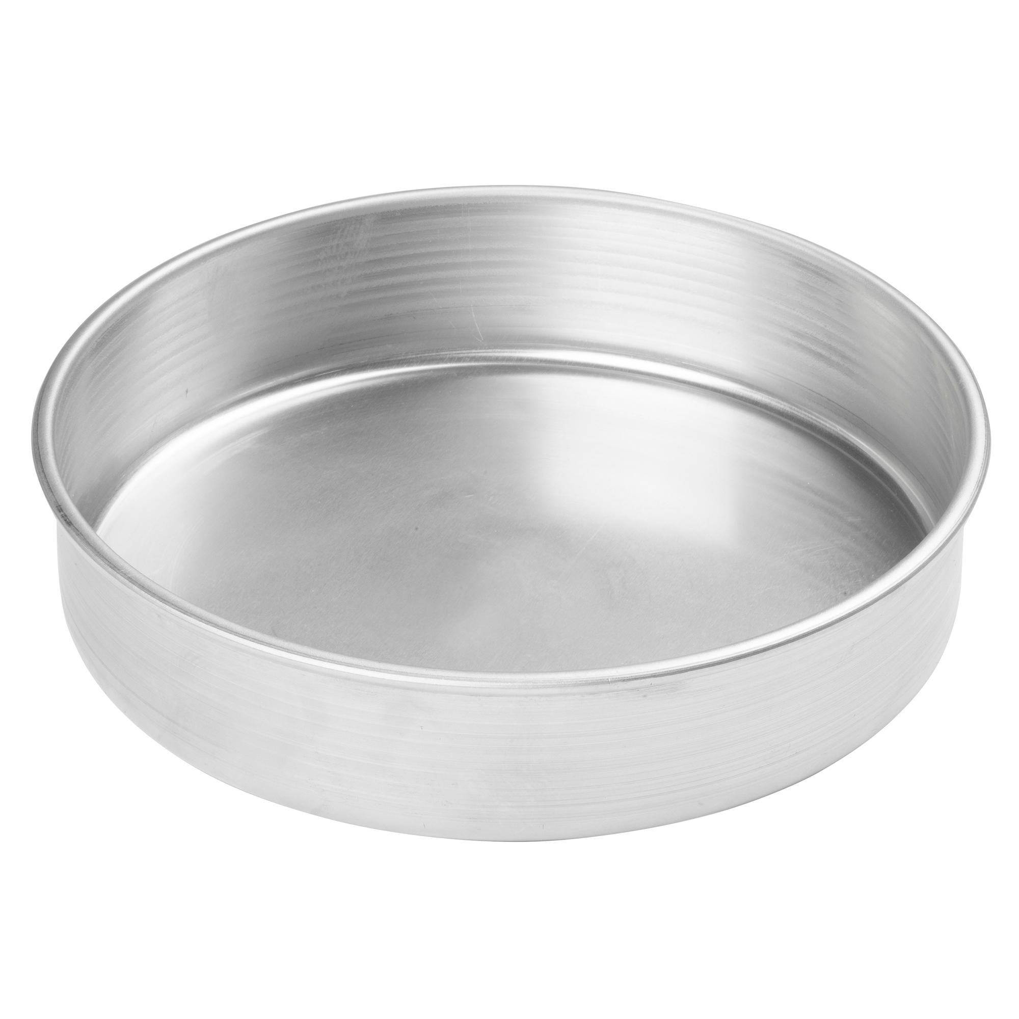 Layer Cake Cake Pan 9.688X2.188 IN Aluminum Round Hand Wash 1/Each