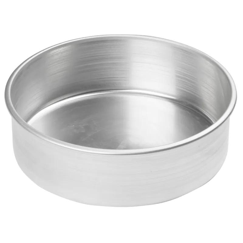 Layer Cake Pan 9.688X2.938 IN Aluminum Round Hand Wash 1/Each