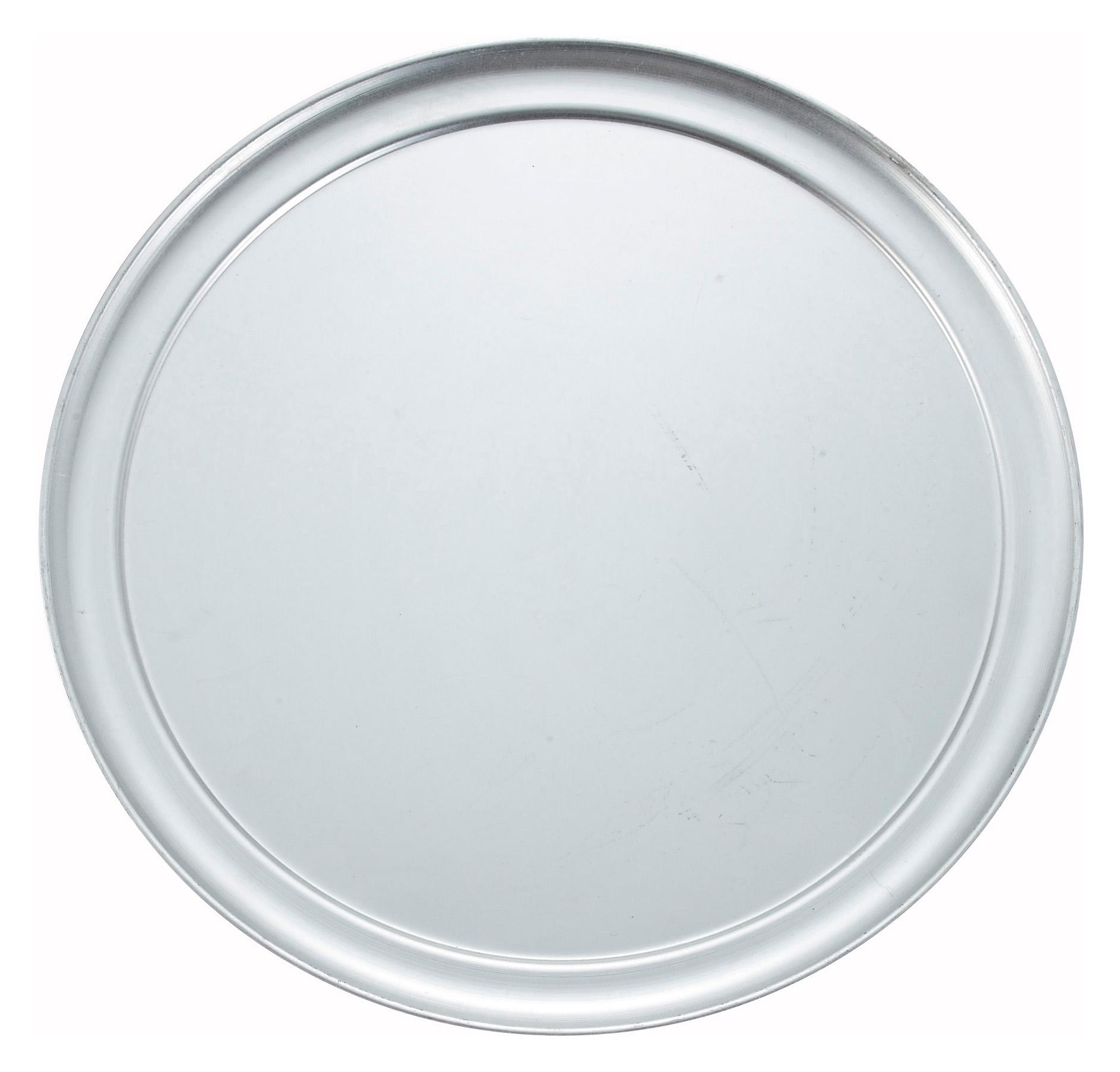 Pizza Pan 13 IN Aluminum Wide Rim 1/Each