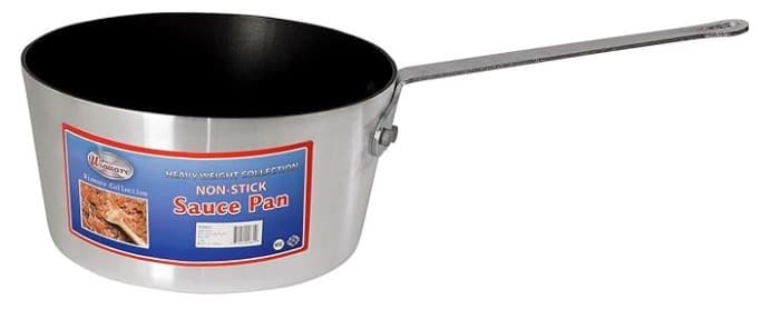 Sauce Pan 5.5 QT Aluminum Non-Stick Tapered 1/Each