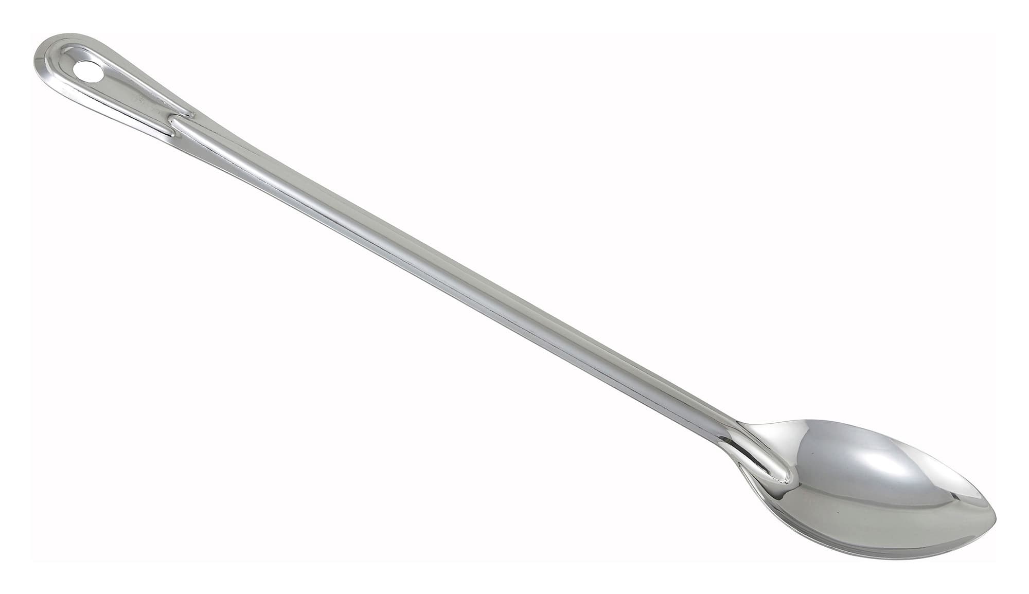Basting Spoon 21 IN Stainless Steel Heavy Duty Solid 1/Each