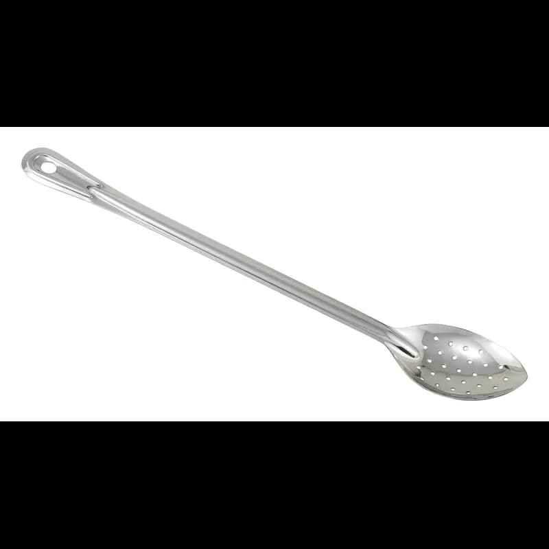 Basting Spoon 18 IN Stainless Steel Heavy Duty Perforated 1/Each