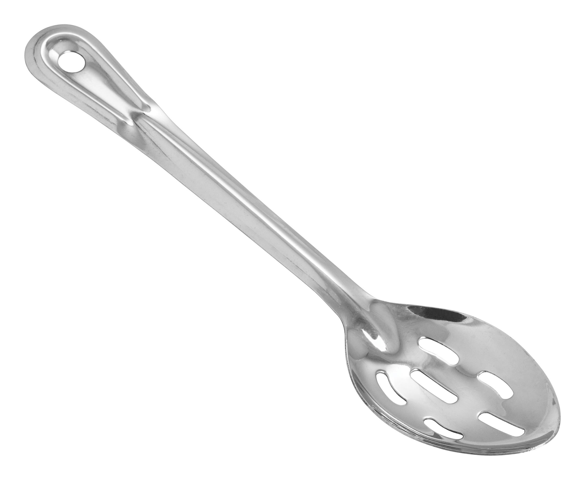 Basting Spoon 11 IN Stainless Steel Slotted 1/Each