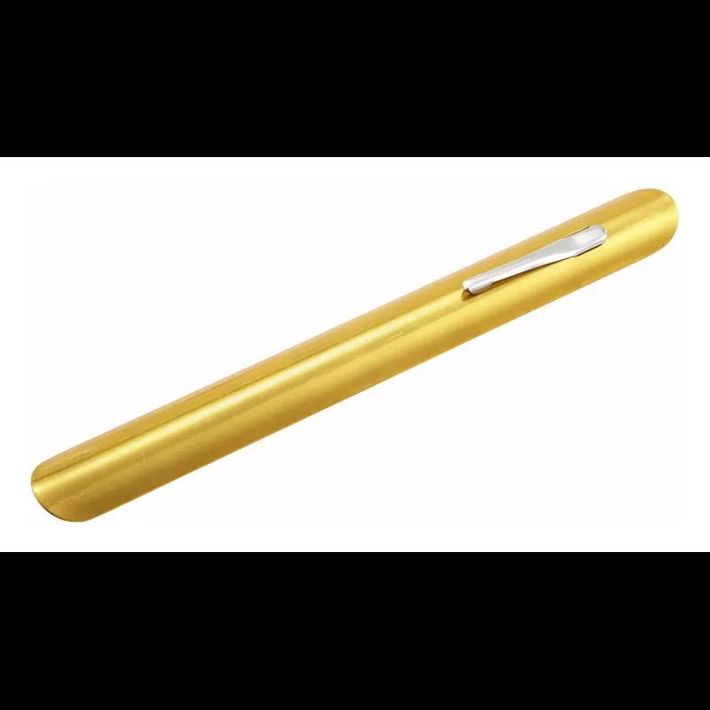 Table Crumber 6X0.625 IN Aluminum Gold With Pocket Clip 1/Each