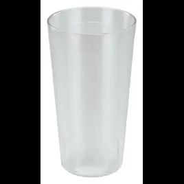 Tumbler 16 OZ Plastic Clear Pebbled 1/Dozen