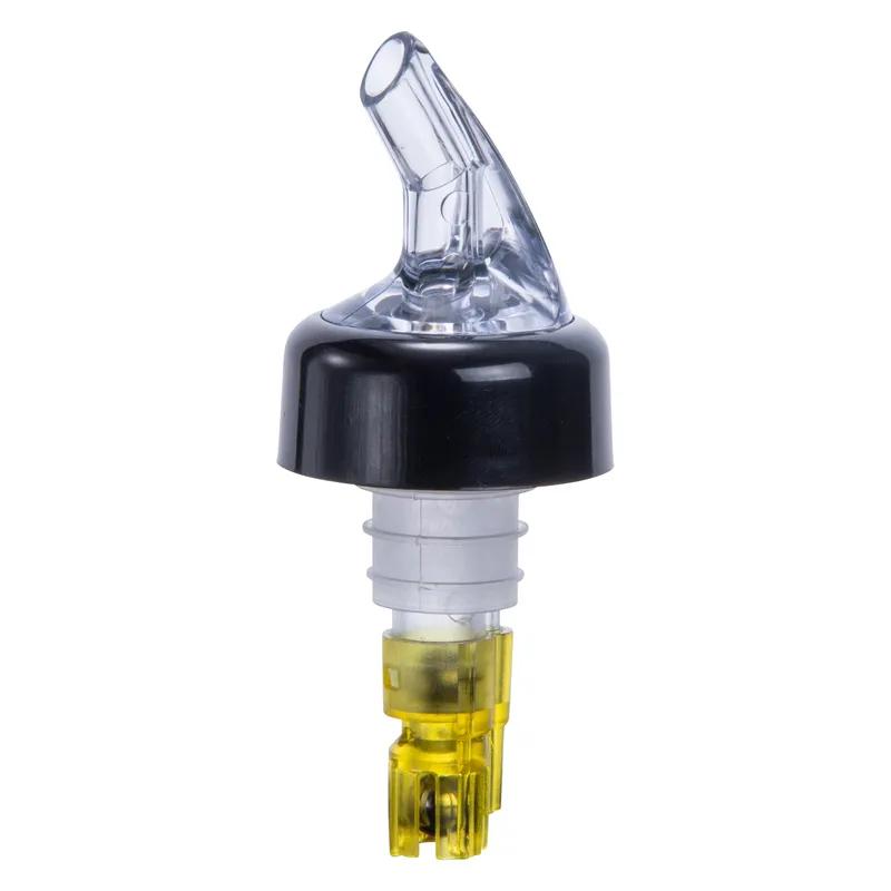 Liquor Pourer 1.5 OZ Plastic Yellow Measured 12/Pack