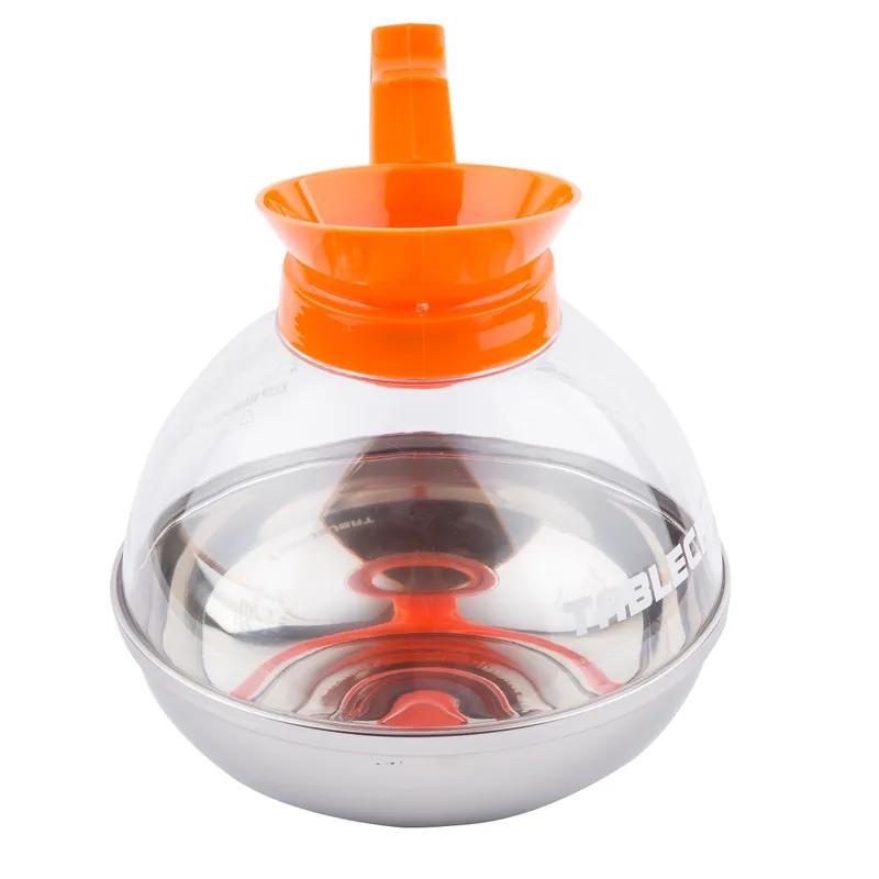 Coffee Pot/Decanter 8X6.5X6.5 IN 64 FLOZ PETG Clear Orange 1/Each