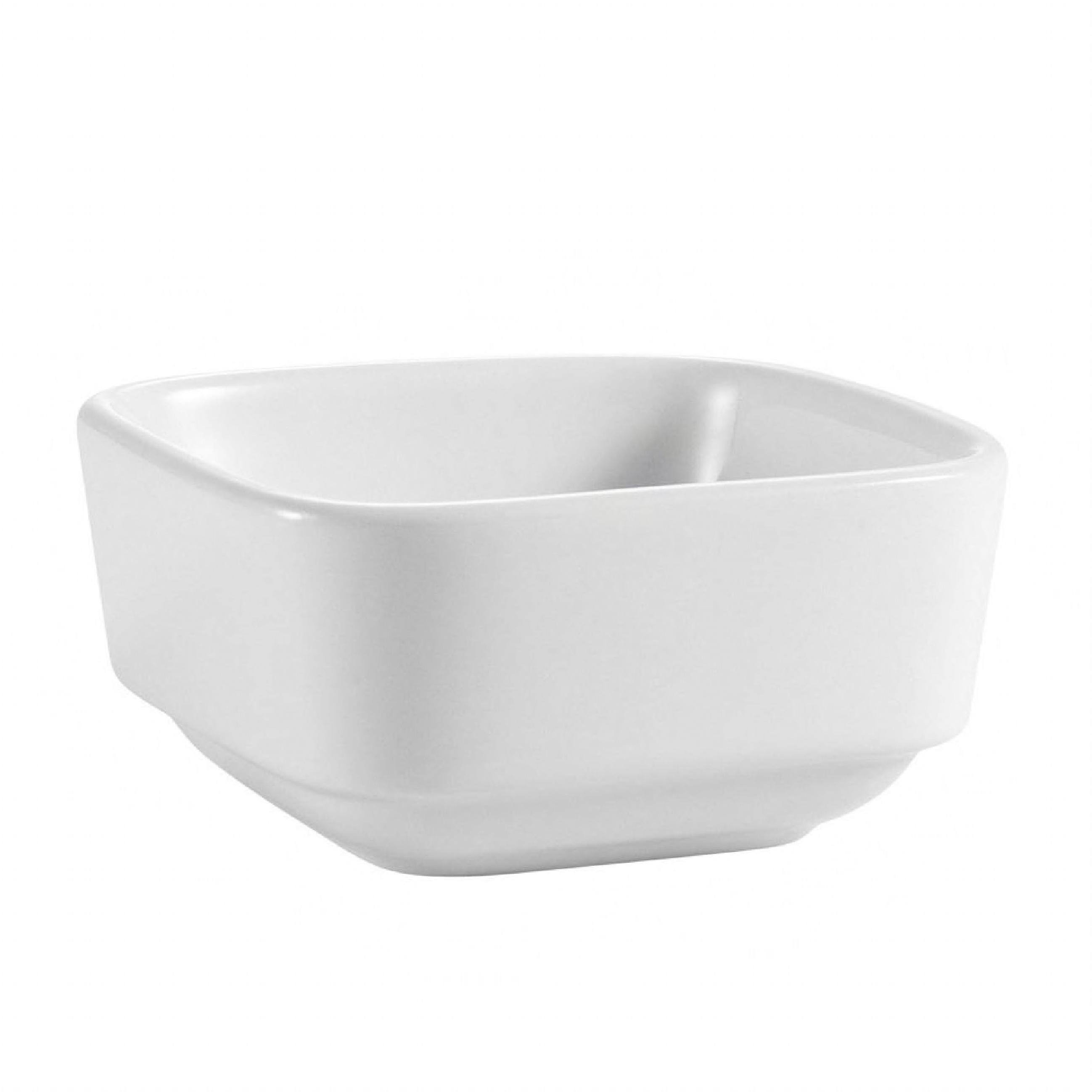 Fruit Bowl 3.5 IN Square Stackable 48/Case