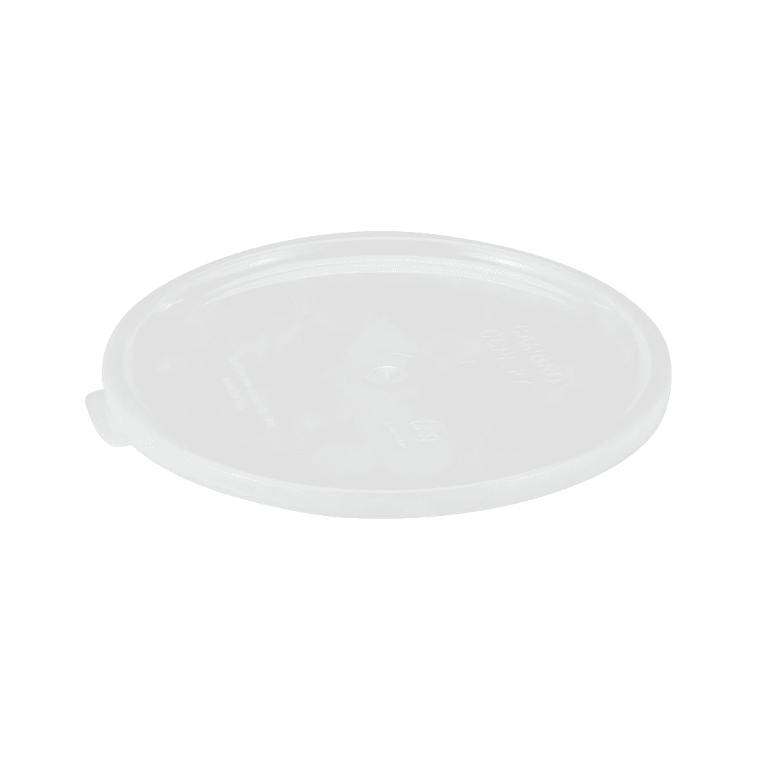 Lid White Round For Color Crocks 1/Each