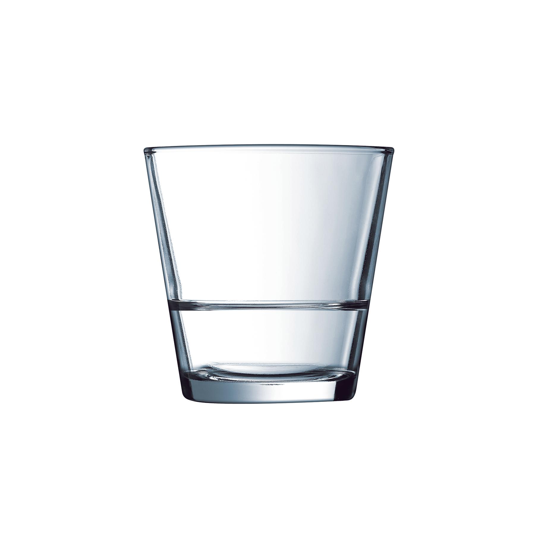 Arcoroc Beverage Glass 10.5 OZ Tempered Glass Stackable 12/Case