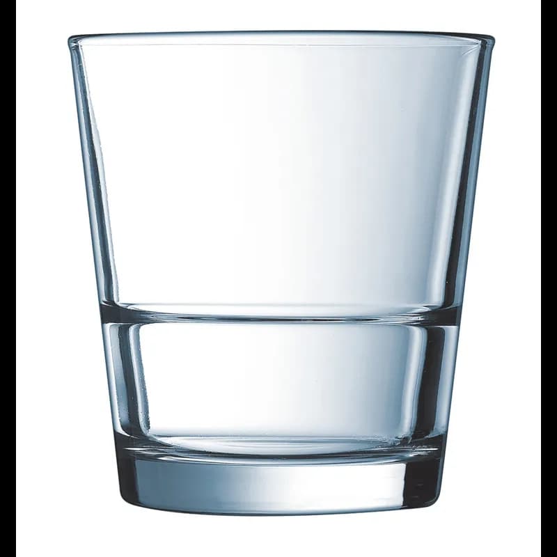 Arcoroc Double Old Fashioned 12 OZ Tempered Glass Stackable 12/Case