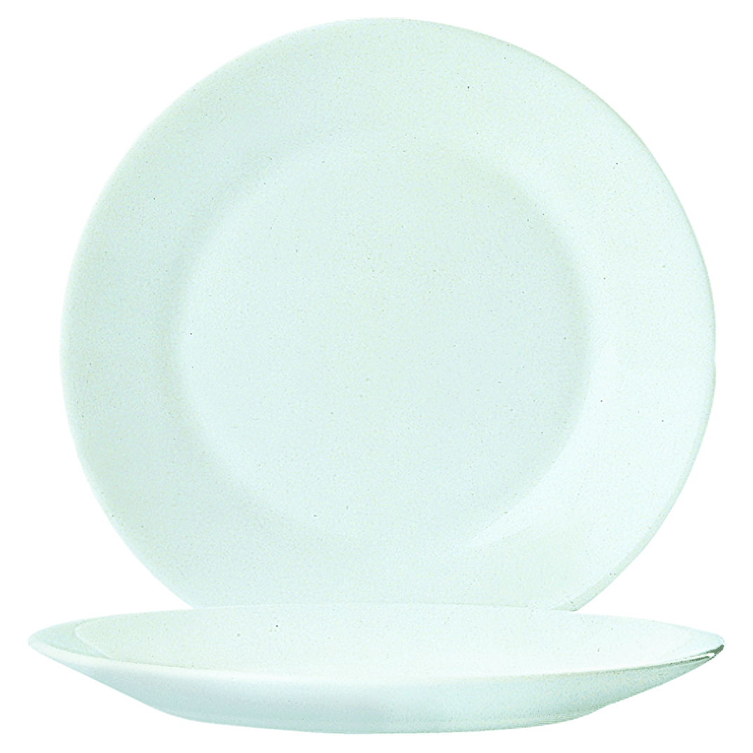 Plate 7.5 IN China White 24/Case